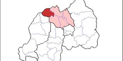 Mapa musanze Rwande